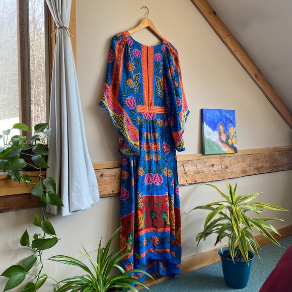 FARM Rio caftan maxi dress - size M - Picture 2 of 5
